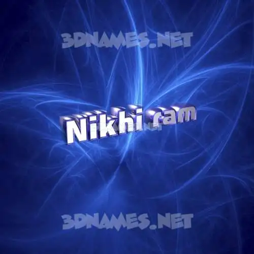 nikhi ram in Plasma style - 3D name wallpaper nikhi ram in Plasma style - 3D name wallpaper
