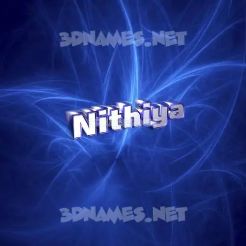 nithiya in Plasma style - 3D name wallpaper nithiya in Plasma style - 3D name wallpaper
