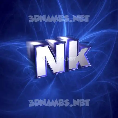 nk in Plasma style - 3D name wallpaper nk in Plasma style - 3D name wallpaper