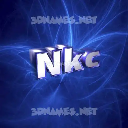 nkc in Plasma style - 3D name wallpaper nkc in Plasma style - 3D name wallpaper