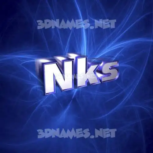 nks in Plasma style - 3D name wallpaper nks in Plasma style - 3D name wallpaper