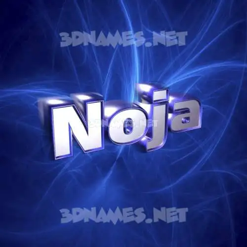 noja in Plasma style - 3D name wallpaper noja in Plasma style - 3D name wallpaper