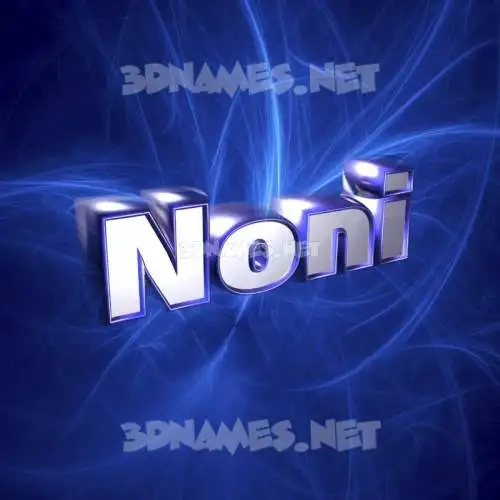 noni in Plasma style - 3D name wallpaper noni in Plasma style - 3D name wallpaper