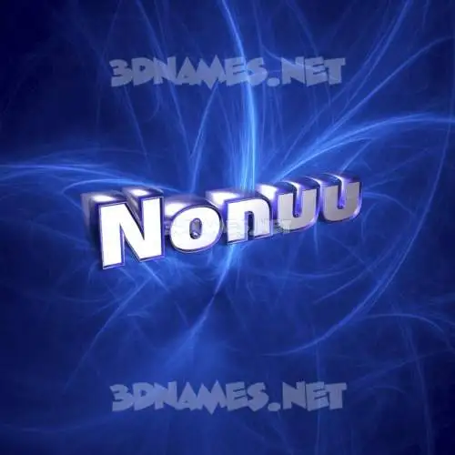 nonuu in Plasma style - 3D name wallpaper nonuu in Plasma style - 3D name wallpaper