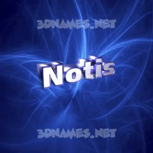 notis in Plasma style - 3D name wallpaper notis in Plasma style - 3D name wallpaper
