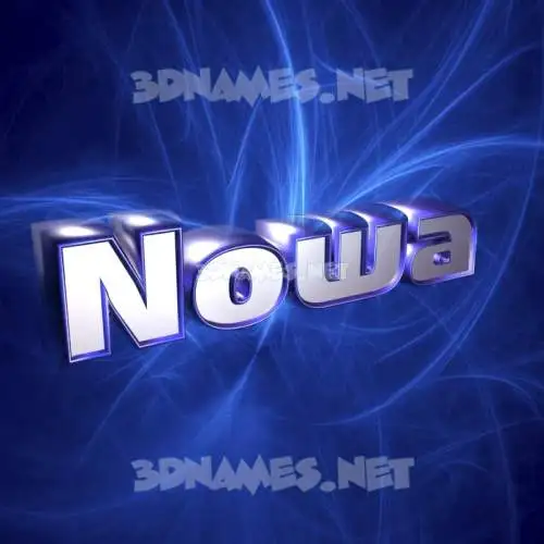 nowa in Plasma style - 3D name wallpaper nowa in Plasma style - 3D name wallpaper