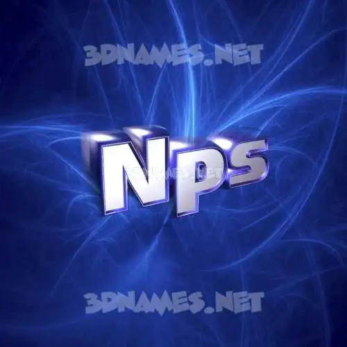 nps in Plasma style - 3D name wallpaper nps in Plasma style - 3D name wallpaper
