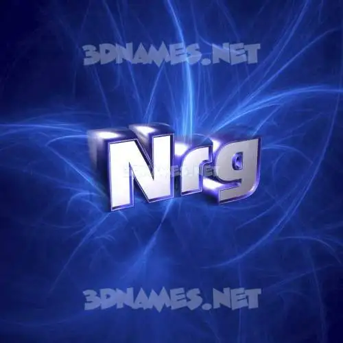 nrg in Plasma style - 3D name wallpaper nrg in Plasma style - 3D name wallpaper