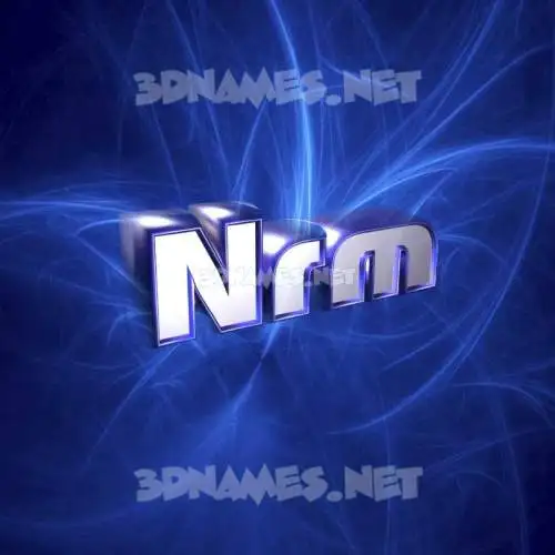 nrm in Plasma style - 3D name wallpaper nrm in Plasma style - 3D name wallpaper