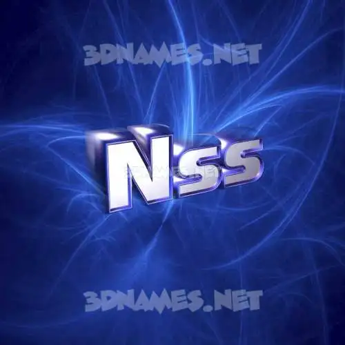 nss in Plasma style - 3D name wallpaper nss in Plasma style - 3D name wallpaper