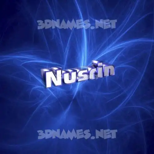 nusrin in Plasma style - 3D name wallpaper nusrin in Plasma style - 3D name wallpaper