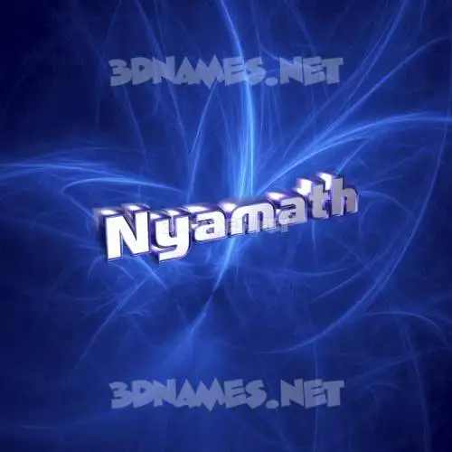 nyamath in Plasma style - 3D name wallpaper nyamath in Plasma style - 3D name wallpaper