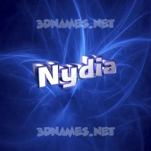 nydia in Plasma style - 3D name wallpaper nydia in Plasma style - 3D name wallpaper