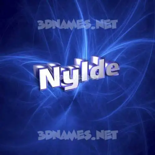 nylde in Plasma style - 3D name wallpaper nylde in Plasma style - 3D name wallpaper