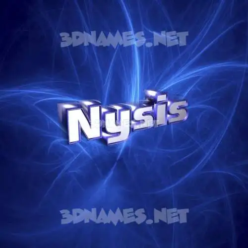 nysis in Plasma style - 3D name wallpaper nysis in Plasma style - 3D name wallpaper