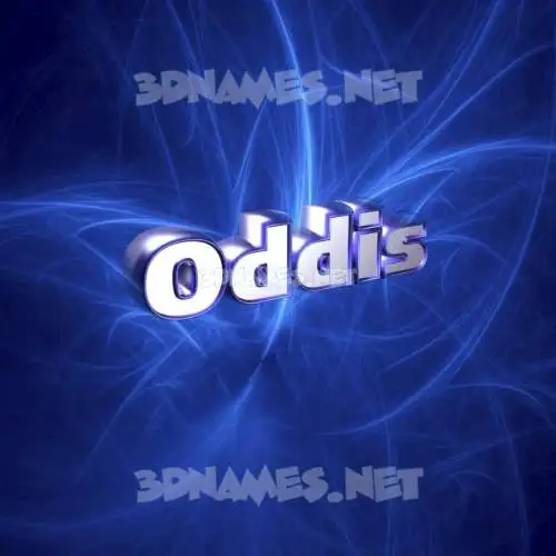 oddis in Plasma style - 3D name wallpaper oddis in Plasma style - 3D name wallpaper