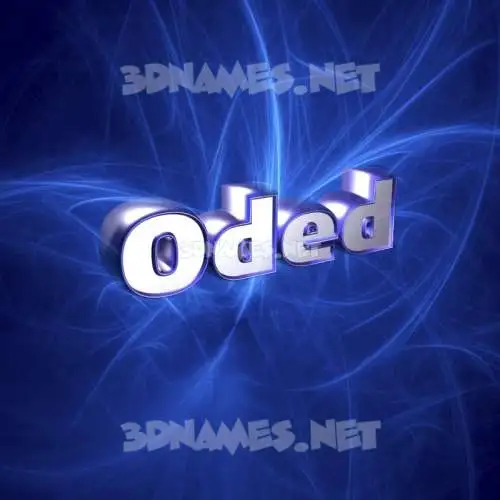 oded in Plasma style - 3D name wallpaper oded in Plasma style - 3D name wallpaper