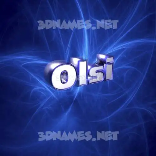olsi in Plasma style - 3D name wallpaper olsi in Plasma style - 3D name wallpaper