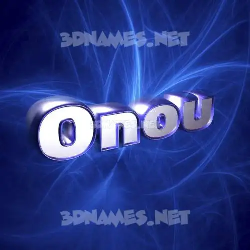 onou in Plasma style - 3D name wallpaper onou in Plasma style - 3D name wallpaper