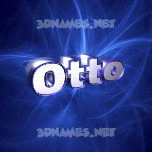 otto in Plasma style - 3D name wallpaper otto in Plasma style - 3D name wallpaper