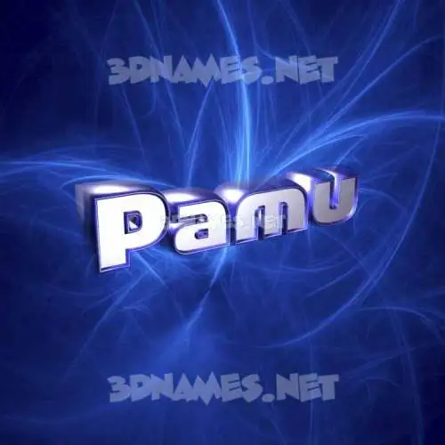 pamu in Plasma style - 3D name wallpaper pamu in Plasma style - 3D name wallpaper