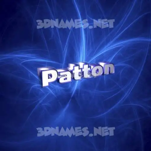 patton in Plasma style - 3D name wallpaper patton in Plasma style - 3D name wallpaper