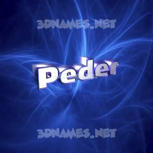 peder in Plasma style - 3D name wallpaper peder in Plasma style - 3D name wallpaper