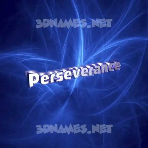 perseverance in Plasma style - 3D name wallpaper perseverance in Plasma style - 3D name wallpaper