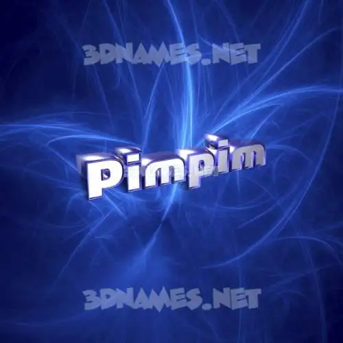 pimpim in Plasma style - 3D name wallpaper pimpim in Plasma style - 3D name wallpaper