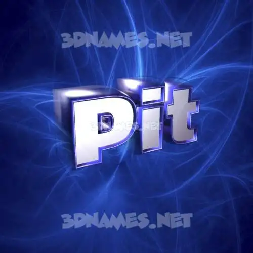 pit in Plasma style - 3D name wallpaper pit in Plasma style - 3D name wallpaper