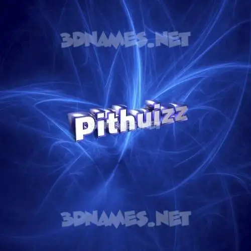 pithuizz in Plasma style - 3D name wallpaper pithuizz in Plasma style - 3D name wallpaper