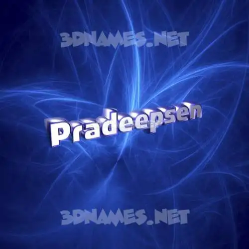 pradeepsen in Plasma style - 3D name wallpaper pradeepsen in Plasma style - 3D name wallpaper