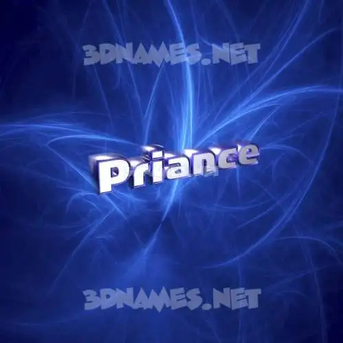 priance in Plasma style - 3D name wallpaper priance in Plasma style - 3D name wallpaper