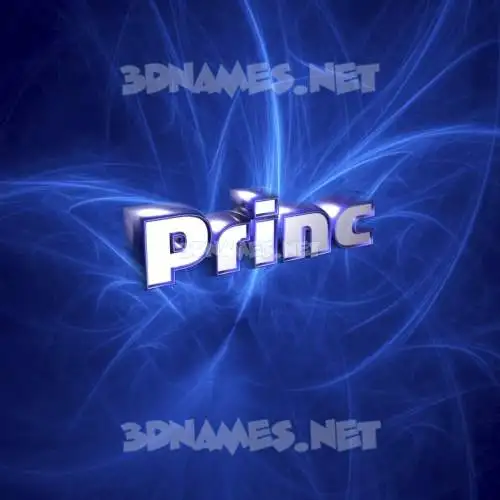 princ in Plasma style - 3D name wallpaper princ in Plasma style - 3D name wallpaper