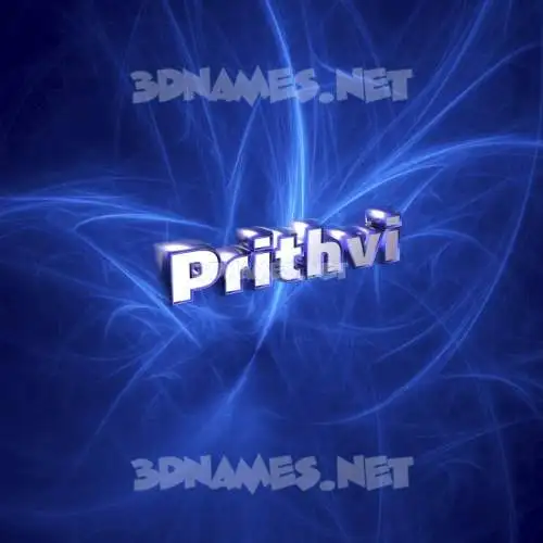 prithvi in Plasma style - 3D name wallpaper prithvi in Plasma style - 3D name wallpaper