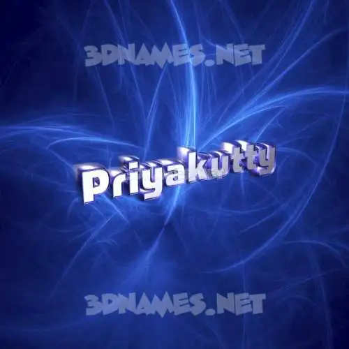 priyakutty in Plasma style - 3D name wallpaper priyakutty in Plasma style - 3D name wallpaper
