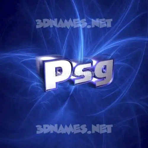 psg in Plasma style - 3D name wallpaper psg in Plasma style - 3D name wallpaper