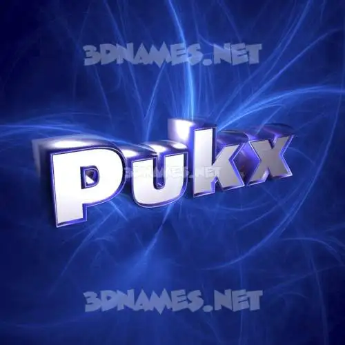 pukx in Plasma style - 3D name wallpaper pukx in Plasma style - 3D name wallpaper