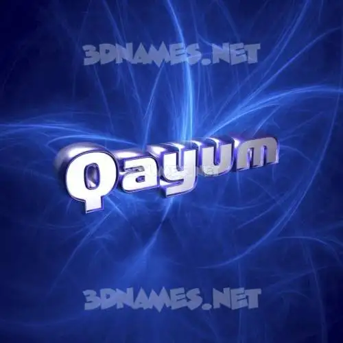 qayum in Plasma style - 3D name wallpaper qayum in Plasma style - 3D name wallpaper