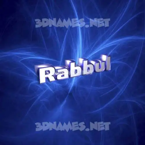 rabbul in Plasma style - 3D name wallpaper rabbul in Plasma style - 3D name wallpaper