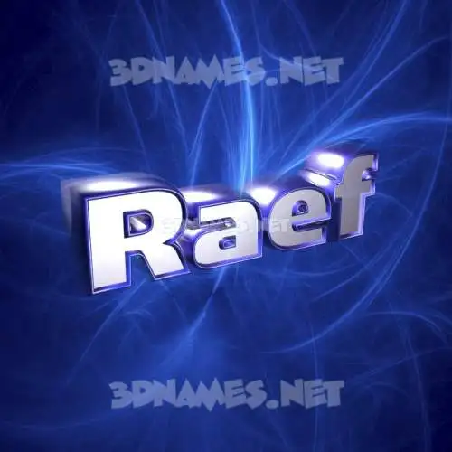 raef in Plasma style - 3D name wallpaper raef in Plasma style - 3D name wallpaper