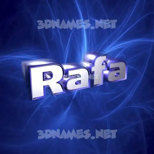 rafa in Plasma style - 3D name wallpaper rafa in Plasma style - 3D name wallpaper