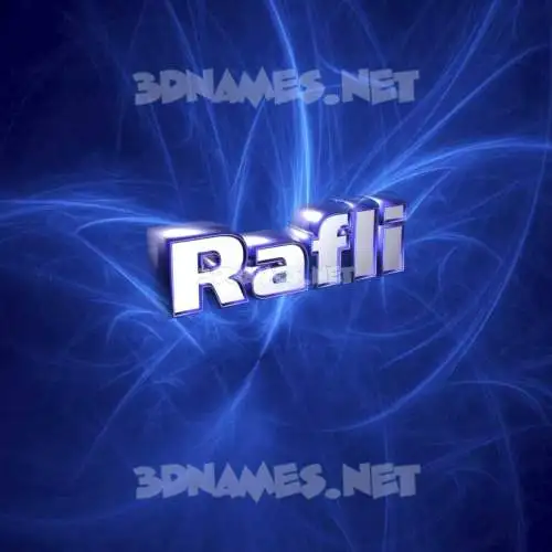 rafli in Plasma style - 3D name wallpaper rafli in Plasma style - 3D name wallpaper