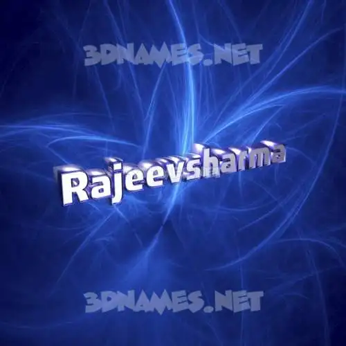 rajeevsharma in Plasma style - 3D name wallpaper rajeevsharma in Plasma style - 3D name wallpaper