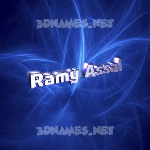 ramy assal in Plasma style - 3D name wallpaper ramy assal in Plasma style - 3D name wallpaper