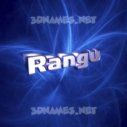 rangu in Plasma style - 3D name wallpaper rangu in Plasma style - 3D name wallpaper