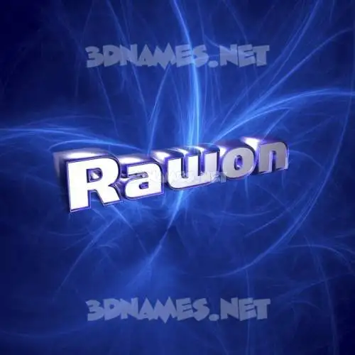 rawon in Plasma style - 3D name wallpaper rawon in Plasma style - 3D name wallpaper