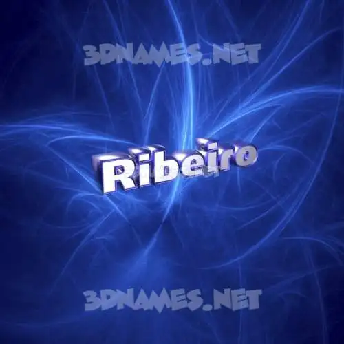 ribeiro in Plasma style - 3D name wallpaper ribeiro in Plasma style - 3D name wallpaper