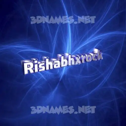 rishabhxrock in Plasma style - 3D name wallpaper rishabhxrock in Plasma style - 3D name wallpaper