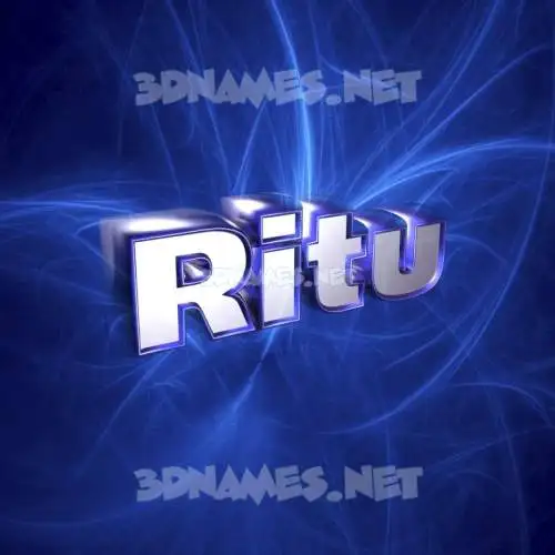ritu in Plasma style - 3D name wallpaper ritu in Plasma style - 3D name wallpaper